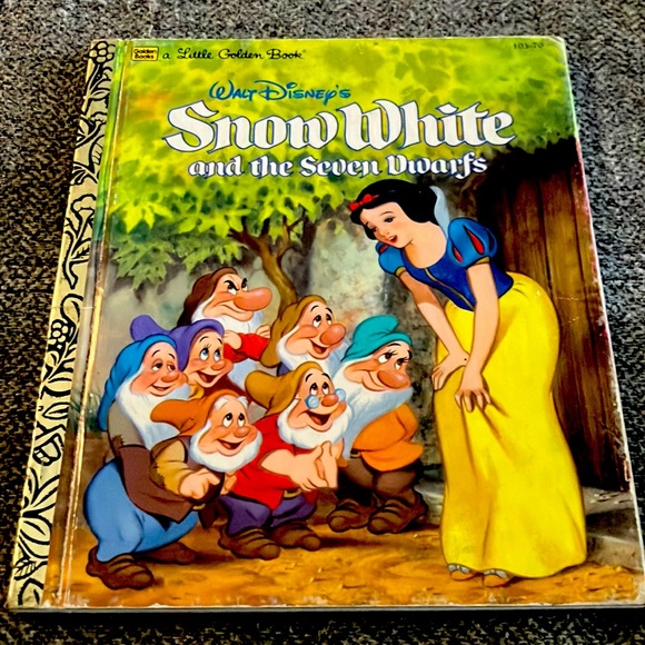 Little Golden Book | Other | Walt Disney Snow White And The Seven ...